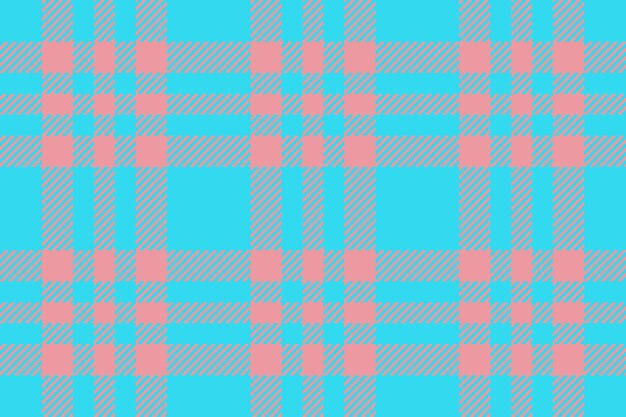 Vector seamless check Texture plaid pattern Fabric background tartan textile