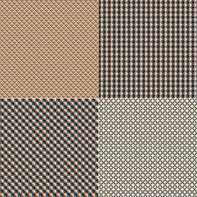 Vector seamless pattern Modern stylish abstract texture