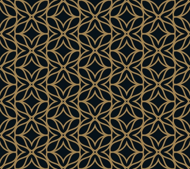vector seamless pattern modern stylish texture geometric linear ornament