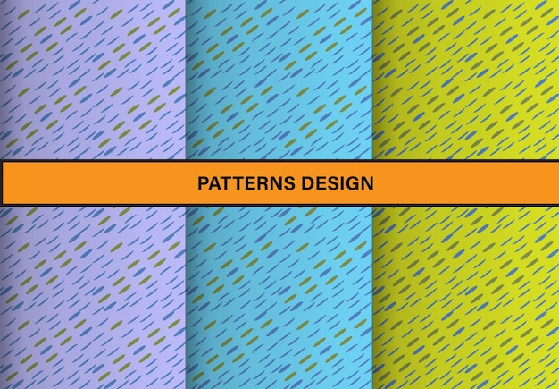 vector shapes pattern background design
