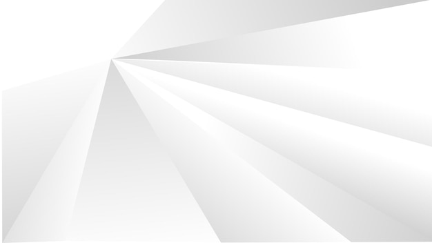 Vector white abstract design background template Gray Silver wave abstract vector background