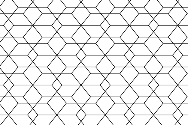 Vektori saumaton koristeellinen geometristen muotojen kuviotausta