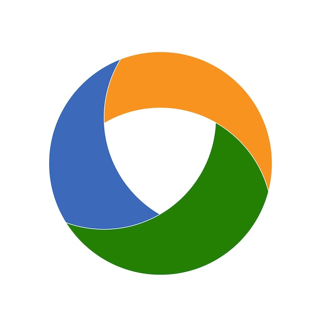 Verkkolinja, moderni täysvärinen logodesign