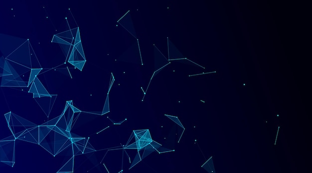 Verkkoyhteysrakenne Teknologia yhdistää suurikokoisen datan Tieteen tausta Liiketoiminnan futuristinen tausta
