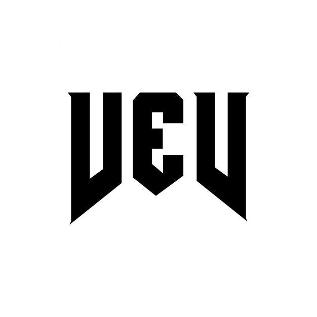 VEV letter logo design for technology company VEV logo design black and white color combination VEV logo VEV vector VEV design VEV icon VEV alphabet VEV typography logo design
