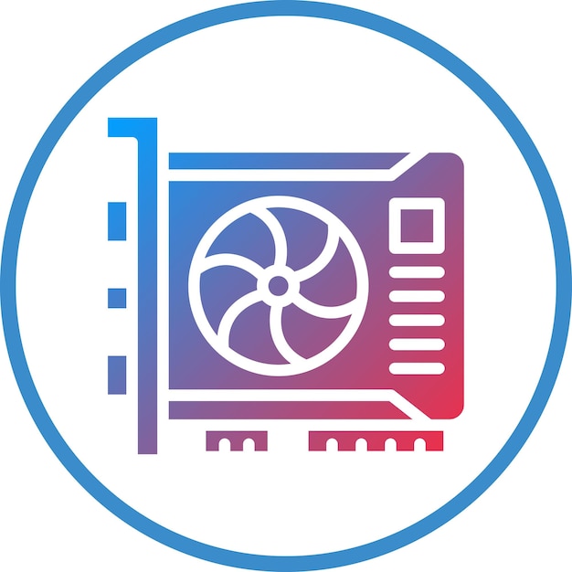 Vga Card Icon Style