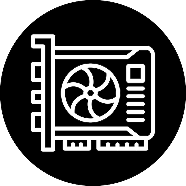 Vga Card Icon Style