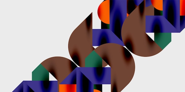 Vibrant abstract background circles with smooth gradients creating a dynamic and modern design Ideal for creative tech or contemporarythemed projects
