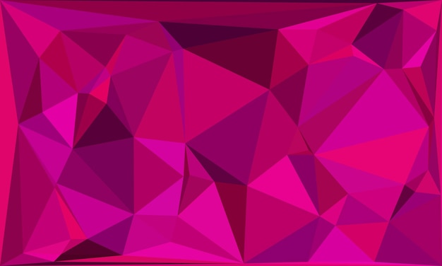 Vibrant Abstract Design with Bold Pink and Magenta Polygonal Shapes