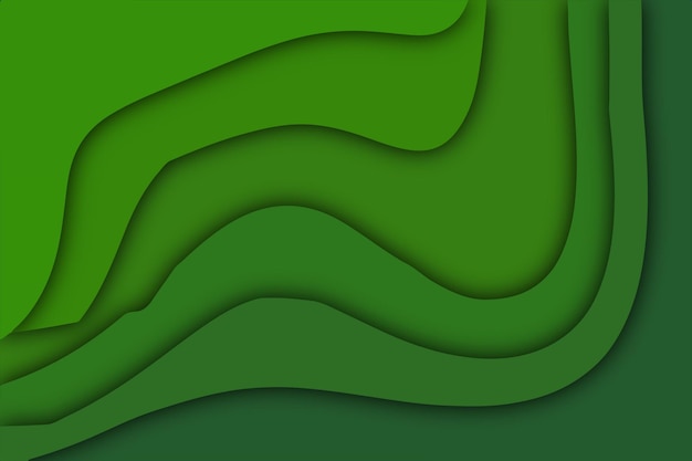 Vibrant Gradient PaperCut Abstracts Modern Artistic Backgrounds in Various Color Schemes