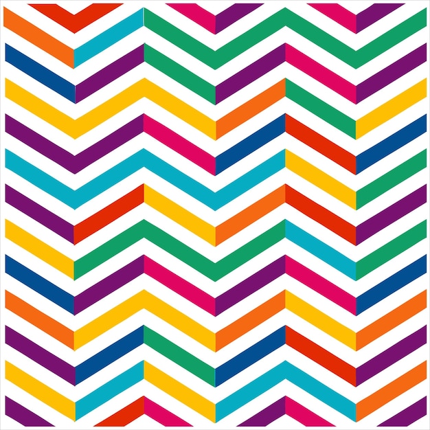 Vibrant Linear Pattern Vector Design