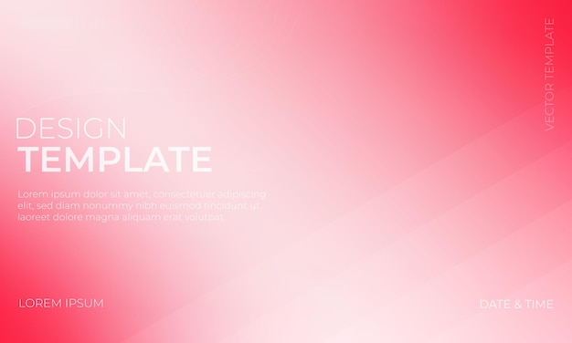 Vibrant Vector Gradient Grainy Texture in Red White Pink Colors