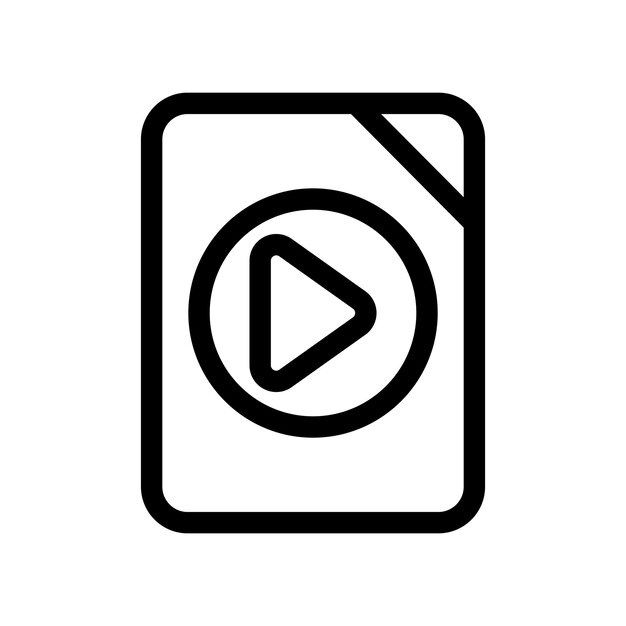 Video file icon