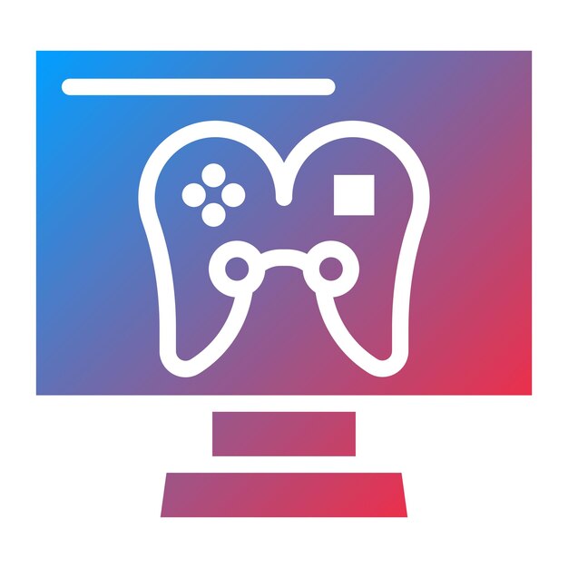 video game icon vector image can be used for retro