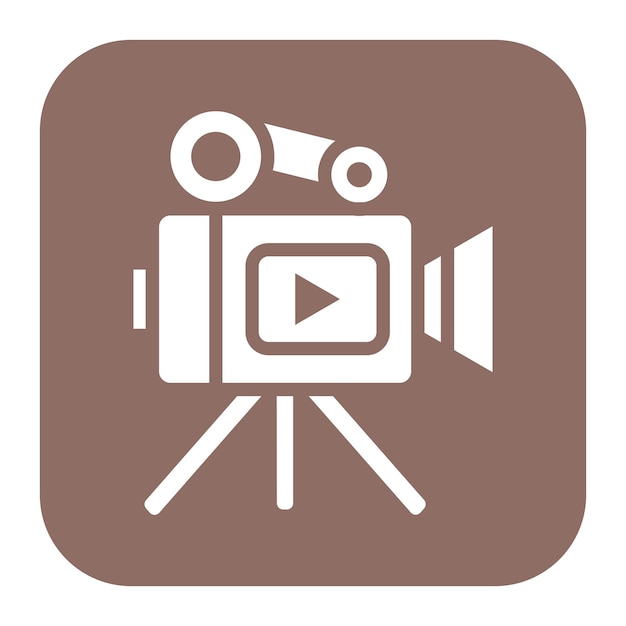 videography icon vector image can be used for filmmaking