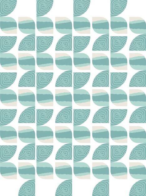 vintage geometry pattern