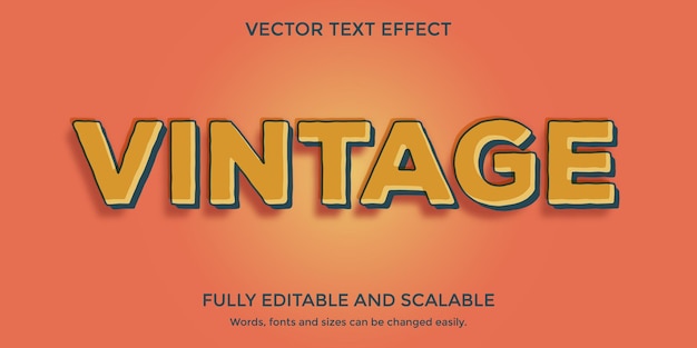 Vintage-tekstitehoste