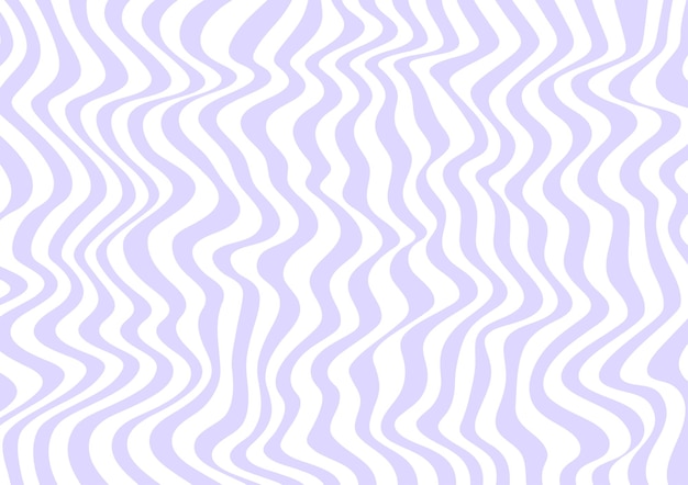 Violet and white wavy lines pattern Vector illustration