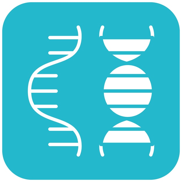 Viral RNA Strand vector icon Can be used for Infectious Diseases iconset