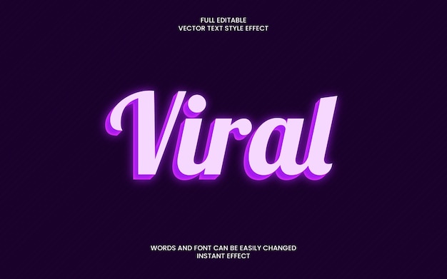 viral text effect