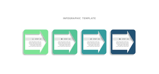 visualization infographic business template modern