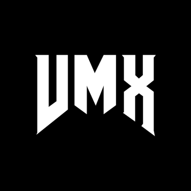 VMX letter logo design for technology company VMX logo design black and white color combination VMX logo VMX vector VMX design VMX icon VMX alphabet VMX typography logo design