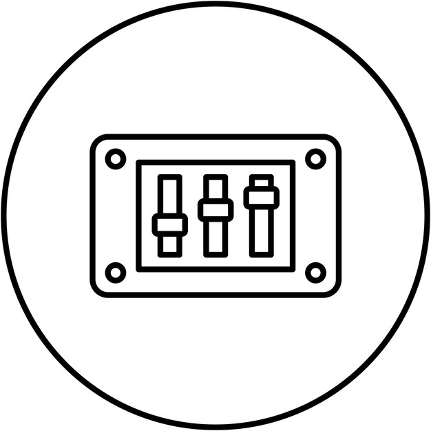 volume icon vector image can be used for big data