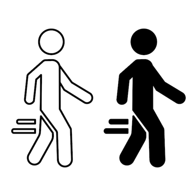 Walk icons