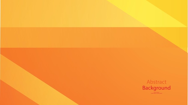 Warm and orange color background abstract art vector