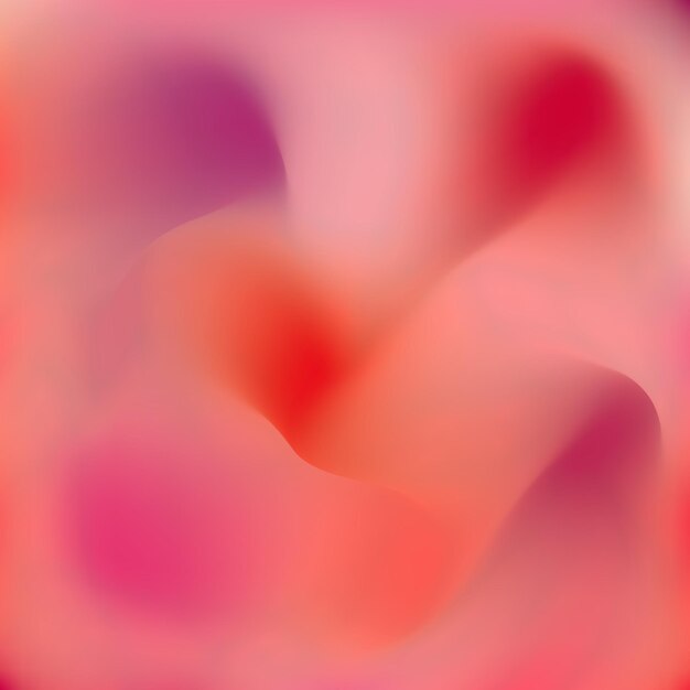 Warm Color Gradient Mesh Background