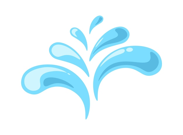 Water drops icon Vector illustration