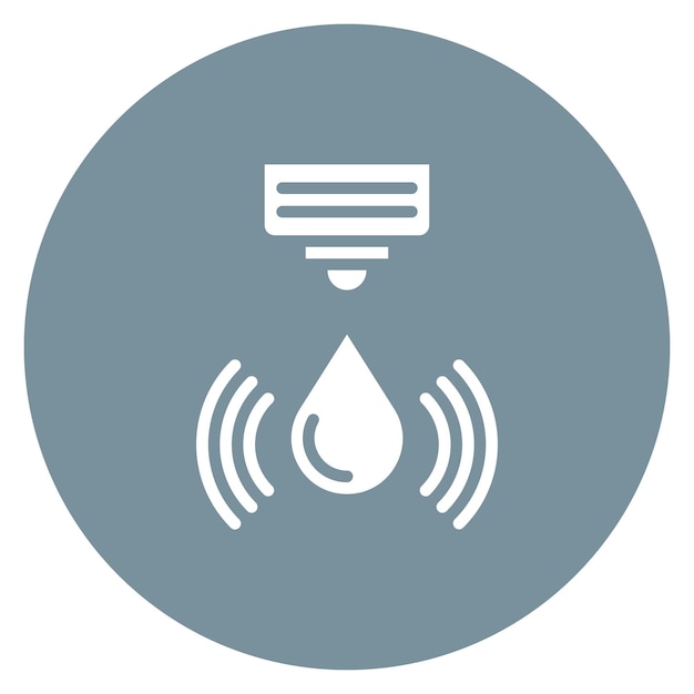 water sensor icon vector image can be used for sensors