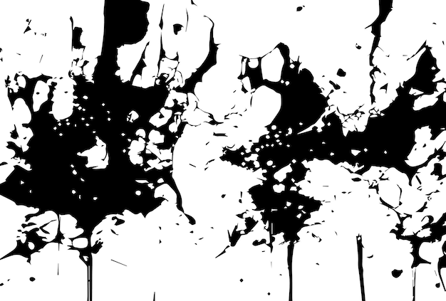 Watercolor spots ink blots