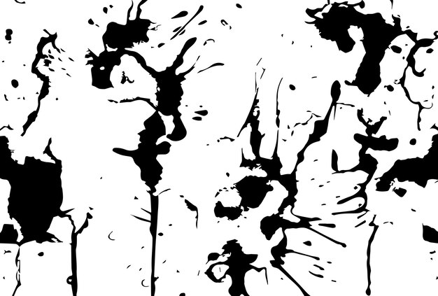 Watercolor spots ink blots