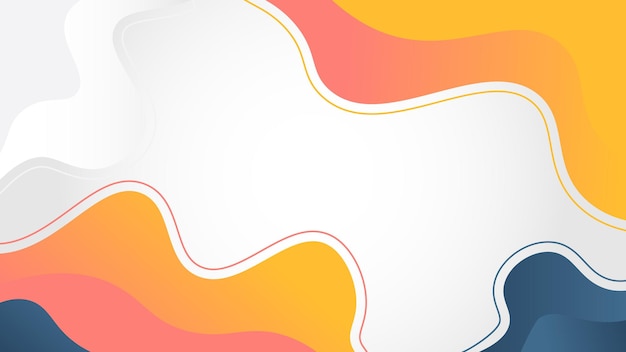 wave colorful abstract background