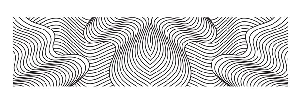 wave line background pattern
