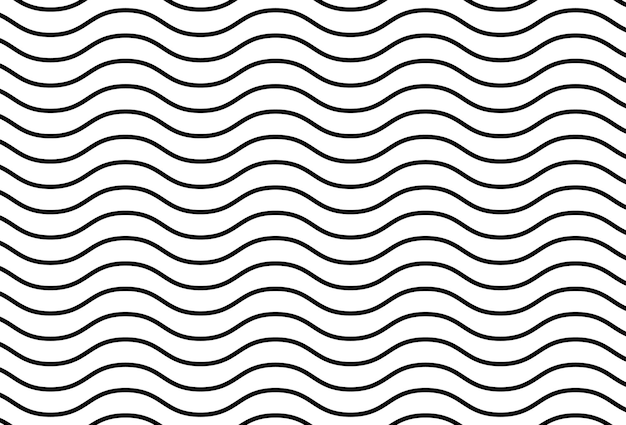 Wave Lines Pattern Abstract Background Vector Illustration Technology Banner Wallpaper Minimal