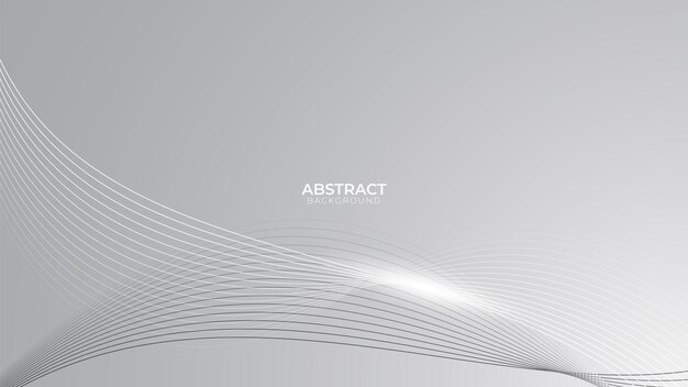 Wavy lines background with color gradient design