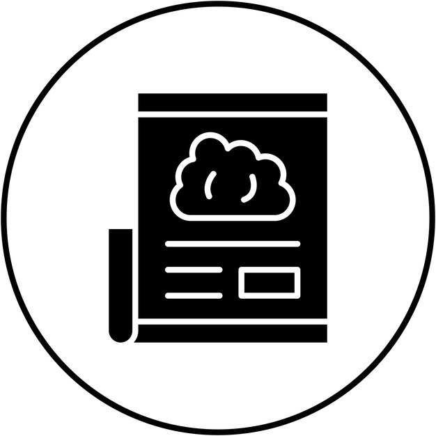 Weather News icon vector image Can be used for News and Media