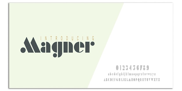 Web Abstract vectors Fonts style