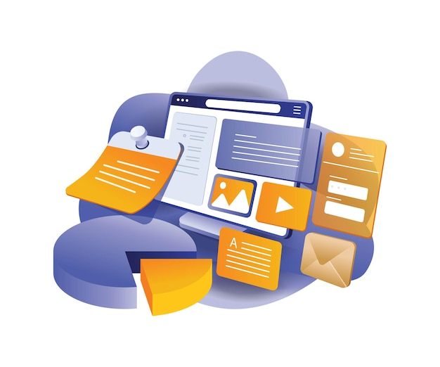 Web application data and management