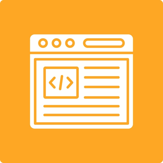 Web Coding Icon
