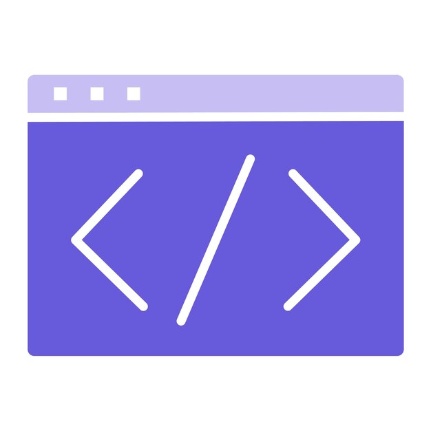 Web Coding Vector Illustration