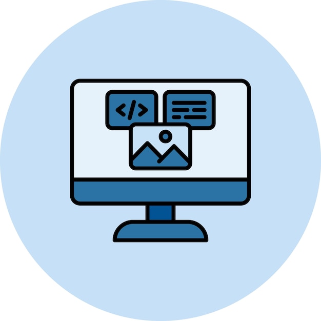 Web Design Flat Illustration