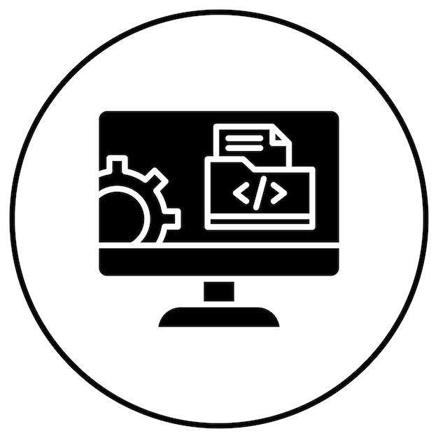Web Development icon vector image Can be used for Coding and Development