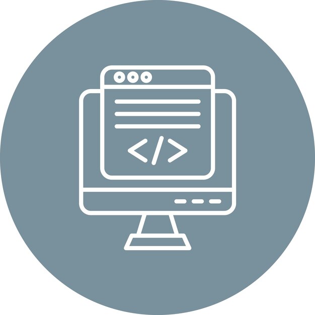 Web Development icon vector image Can be used for Online Marketing
