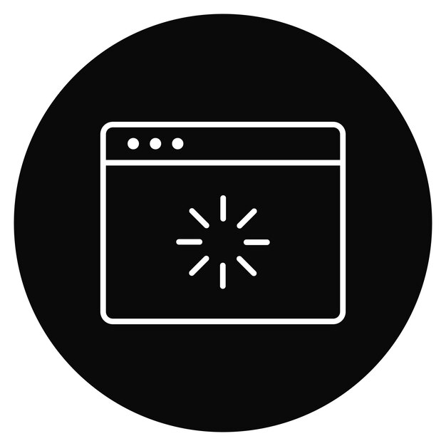 Web Loading icon vector image Can be used for Coding and Development