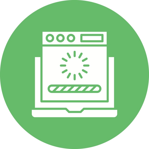 Web Loading Vector Illustration Style