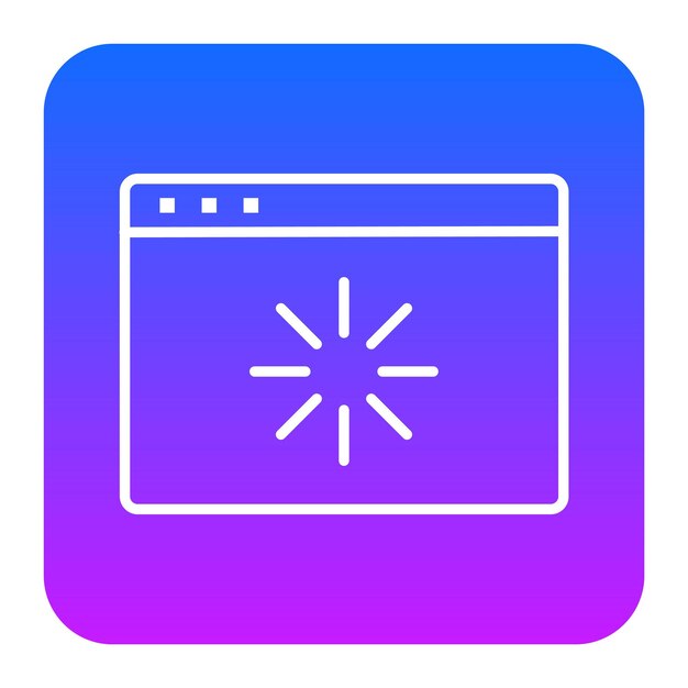 Web Loading Vector Illustration
