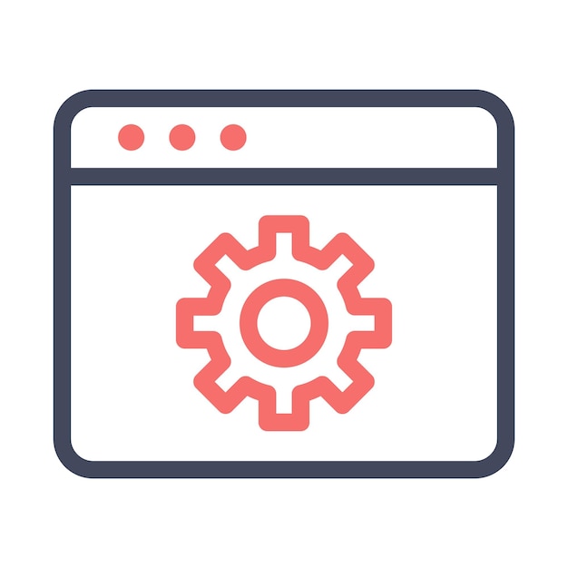 Web Optimization Vector Illustration Style